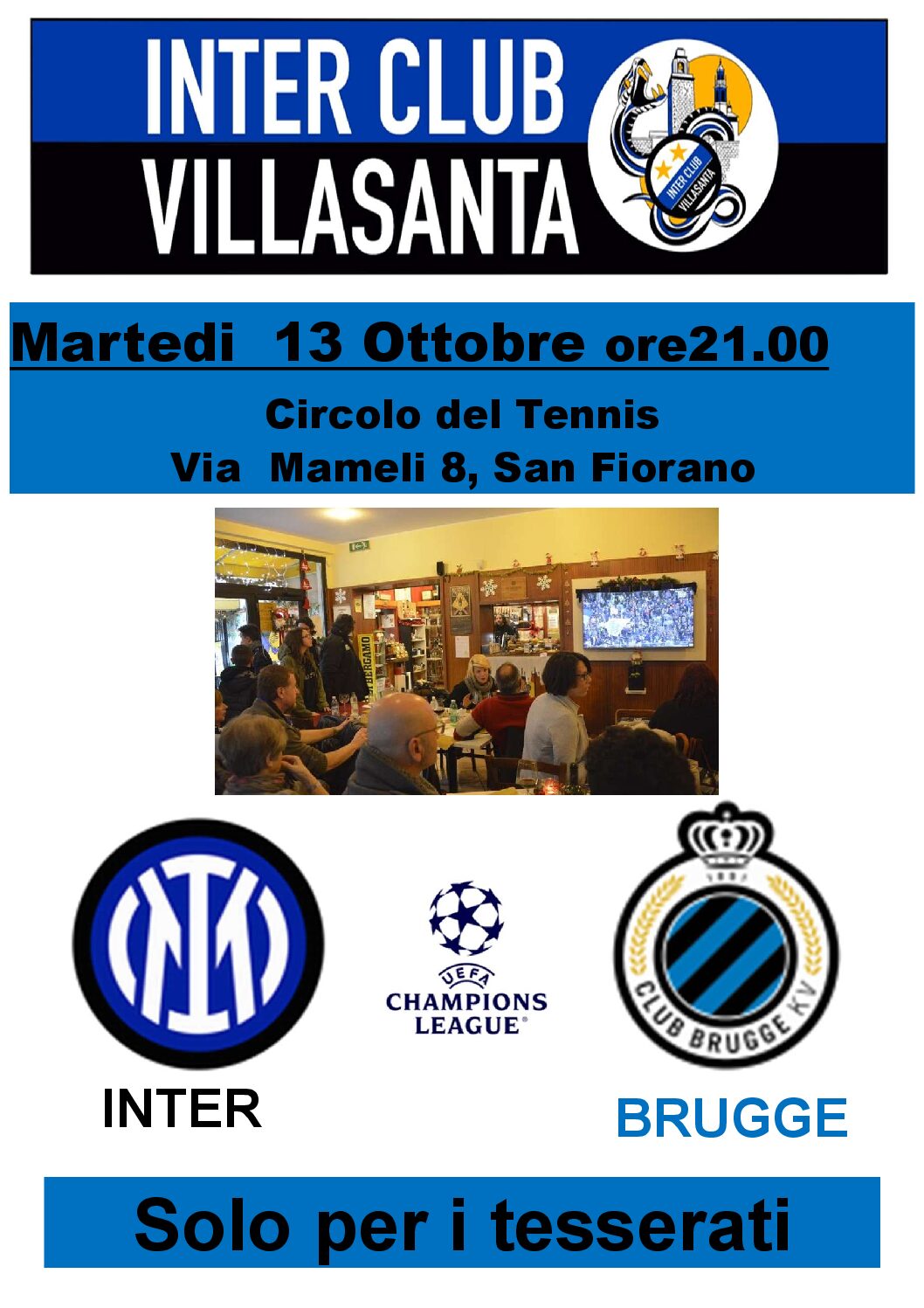 Inter –  Brugge